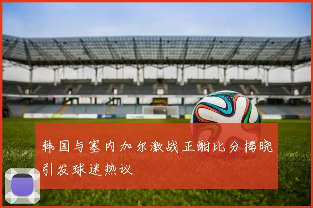 韩国与塞内加尔激战正酣比分揭晓引发球迷热议